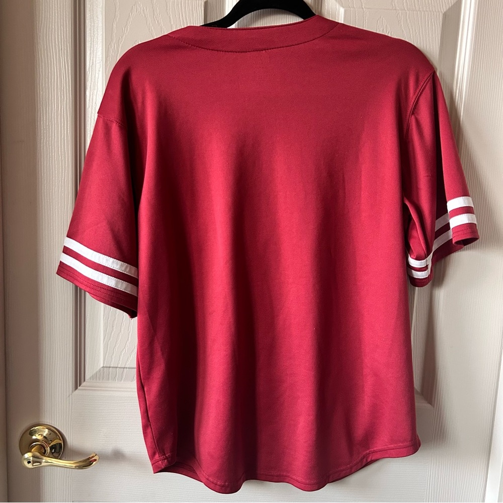 Arizona Diamondbacks Red Baseball Jersey Youth L 14/16 - Picture 2 of 4
